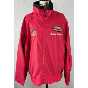 NASCAR Vintage Dodge Racing Track Official Jacket Colorado National Speedway XL